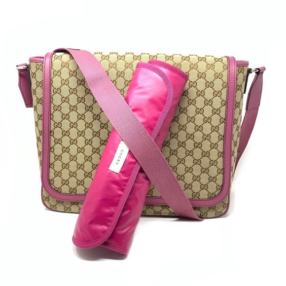 Gucci Diaper Bag in Pink - Picture 8 of 8